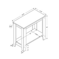 Monarch Specialties Accent Table, Black