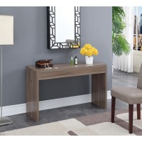 Convenience Concepts Northfield Hall Console Desk Table, Cappuccino