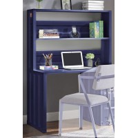 Acme Cargo Desk & Hutch - - Blue