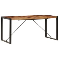 Vidaxl Dining Table 63X31.5X29.5 Solid Sheesham Wood