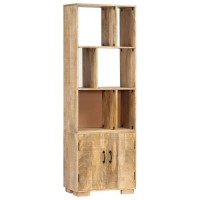 Vidaxl Bookshelf 23.6X13.8X70.9 Solid Mango Wood