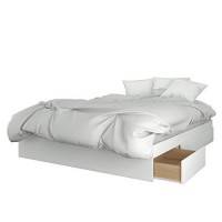Nexera 402158 3-Piece Bedroom Set With Bed Frame, Headboard & Nightstand