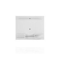 Manhattan Comfort Plaza Modern Floating Wall Entertainment Center With Display Shelves 65.25 White