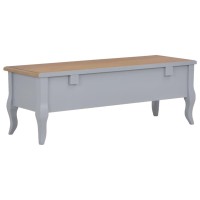 Vidaxl Tv Cabinet Gray 39.4X13.8X13.8 Wood