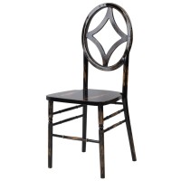 Commercial Seating Products Diamond Lime Black Wash Wood Chairs