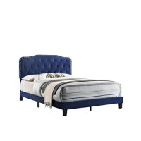 Best Quality Furniture Panel, Queen, Navy Blue