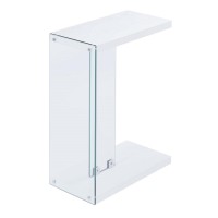 Convenience Concepts Soho C End Table, White