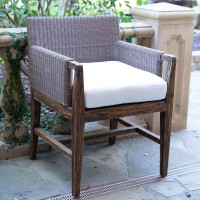 Alveare Home 9741-738 Gorda Outdoor Teak Patio Chair, Natural