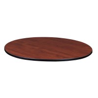 Regency Double Sided Round 34-Inch Thick Tabletop, 30, Cherrymaple