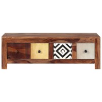 Vidaxl Coffee Table 35.4X19.6X11.8 Solid Sheesham Wood