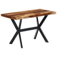 Vidaxl Dining Table 47.2X23.6X29.5 Solid Sheesham Wood