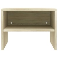 Vidaxl Bedside Cabinet Sonoma Oak 15.7X11.8X11.8 Engineered Wood
