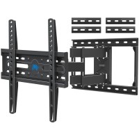 Mounting Dream Tv Mount Full Motion Tv Wall Mount For Most 32-65 Inch Flat Screen Tv, Wall Mount Tv Bracket With Dual Arms, Max Vesa 400X400Mm And 99 Lbs, Fits 16, 18, 24 Studs Md2380-24K Tv Mounts