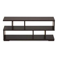 Baxton Studio Arne Modern And Contemporary Dark Brown Finished Wood Tv Stand