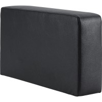 Lorell Contemporary Sofa Seat Cushioned Armrest Assembly, 134 X 48 X 255, Black