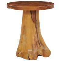 Vidaxl Coffee Table 15.7X15.7 Solid Teak Wood