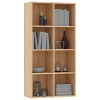 Vidaxl Book Cabinet/Sideboard Sonoma Oak 26X11.8X51.2 Engineered Wood