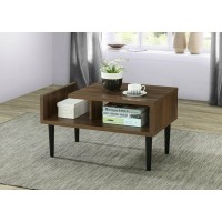 Os Home And Office Mid Century Coffee Table, Danish Walnut