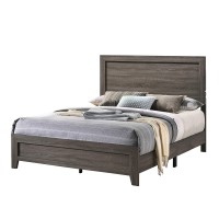 Best Quality Furniture Eastern King Bed Only, Gray