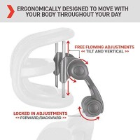 Engineered Now The Original Headrest For The Herman Miller Aeron Chair (H4 For Remastered, Carbon)