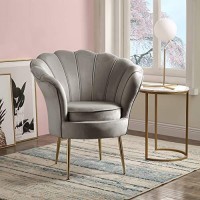 Lilola Home Lhf-88880Gy Accent Chair, Gray