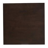 Baxton Studio Britte Mid-Century Modern Dark Oak Brown Finished Square Wood Dining Table