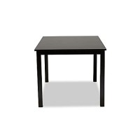 Baxton Studio Eveline Modern And Contemporary Espresso Brown Finished Rectangular Wood Dining Table