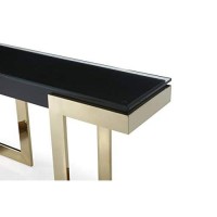 Whiteline Modern Living Sumo Console Table, W52 D18 H43, Black