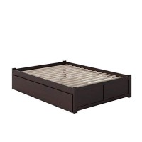 Atlantic Furniture Ar8032051 Concord Platform, Full, Espresso