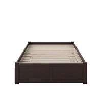 Atlantic Furniture Ar8032051 Concord Platform, Full, Espresso