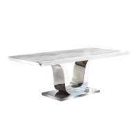 Best Quality Furniture Dining Tables, White Marble