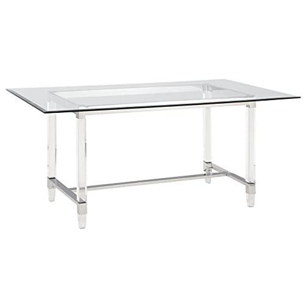 Best Quality Furniture Dining Tables, Clear Glass