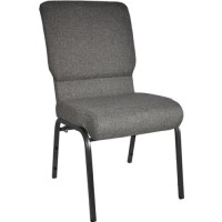 Advantage Charcoal Gray Church Chair 18.5 In. Wide