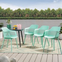 Christopher Knight Home Madeline Outdoor Dining Chair (Set Of 4), Mint