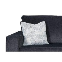 Benjara Fabric Upholstered Queen Sofa Sleeper With Tapered Block Legs, Gray