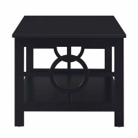 Convenience Concepts Ring Coffee Table, Black