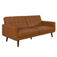 Better Homes & Gardens Nola Sofa Bed (Camel Faux Leather)