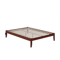 Afi, Colorado Platform Bed With Usb Charger, Queen, Walnut