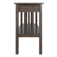 Winsome Stafford Occasional Table, 29 H, Oyster Gray