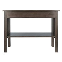 Winsome Stafford Occasional Table, 29 H, Oyster Gray