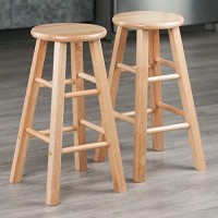 Winsome Element Counter Stools, 2-Pc Set, Natural