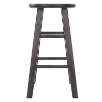 Winsome Element Counter Stools, 2-Pc Set, Oyster Gray