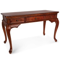 All Things Cedar Classic Accents Executive Desk, Cherry