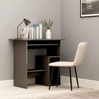 Vidaxl Desk Gray 31.5X17.7X29.1 Chipboard