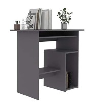 Vidaxl Desk Gray 31.5X17.7X29.1 Chipboard