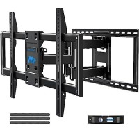 Mounting Dream Tv Wall Mount Tv Bracket For Most 42-90 Inch Tv, Ul Listed Full Motion Tv Mount With Articulating Arms, Max Vesa 800X400Mm 132 Lbs. Loading, Fits 16, 18, 24 Studs Md2298-Xl
