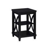 Convenience Concepts Florence End Table, Black