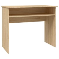 Vidaxl Desk Sonoma Oak 35.4X19.7X29.1 Engineered Wood