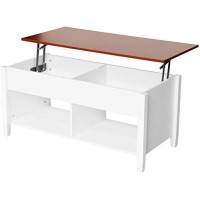 Mecor Lift Top Coffee Table With Hidden Compartment And Storage Shelf Modern Coffee Table For Living Roomreception Room
