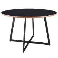 Courtdale 48 Round Table - Black